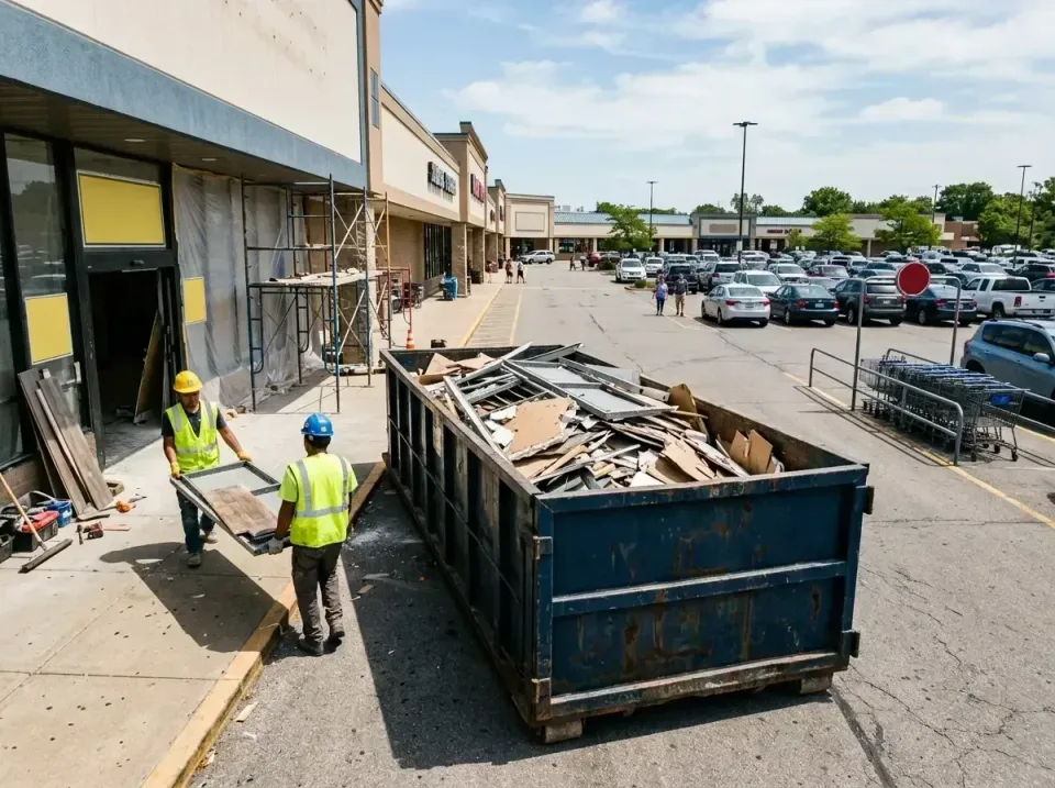 retail-store-renovation-debris-003 — frequently asked questions, Roll-off Dumpster Rentals in Olmsted Falls, OH